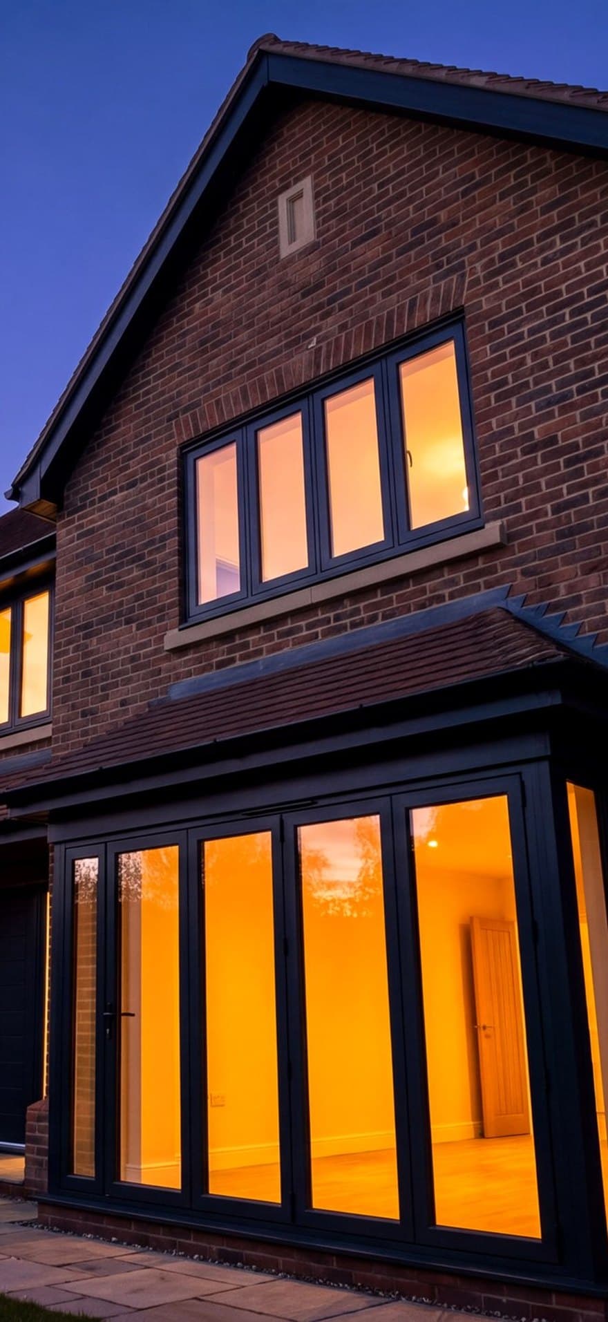 Aluminium bifold doors and new windows fitted by K&R Locksmiths and Windows across Surrey