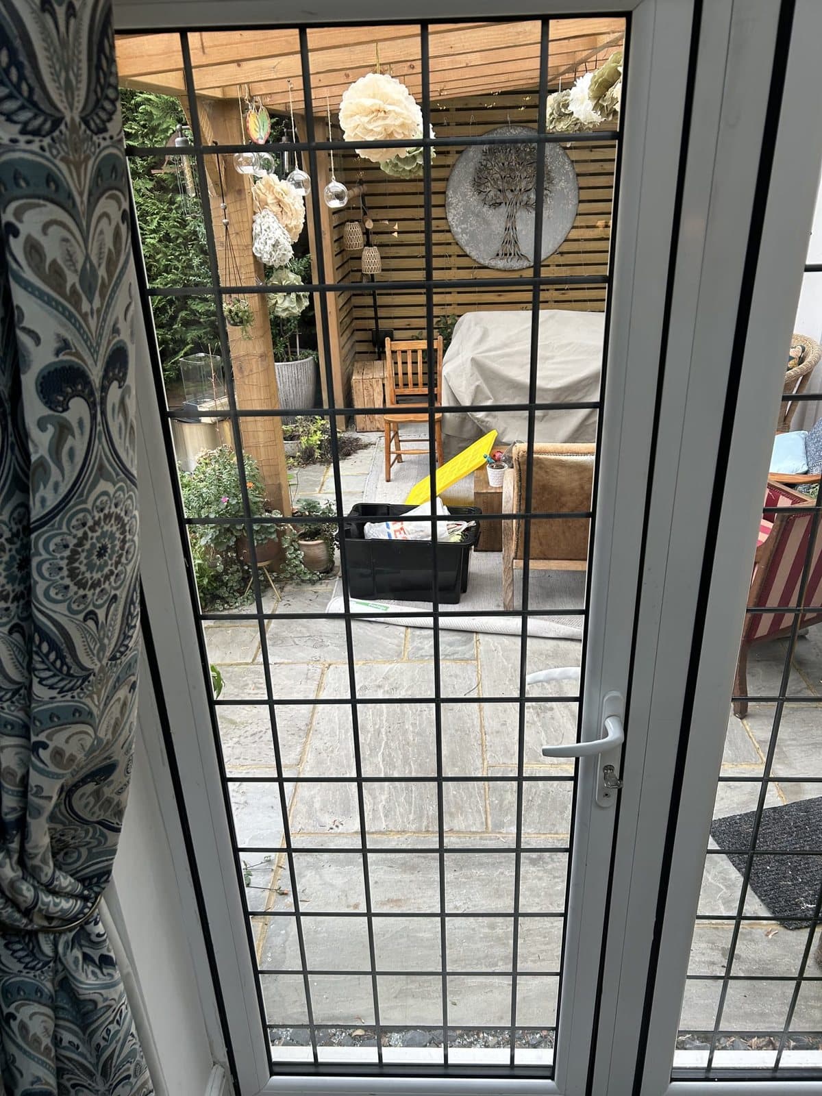 Boarded door made good — after, Surrey
