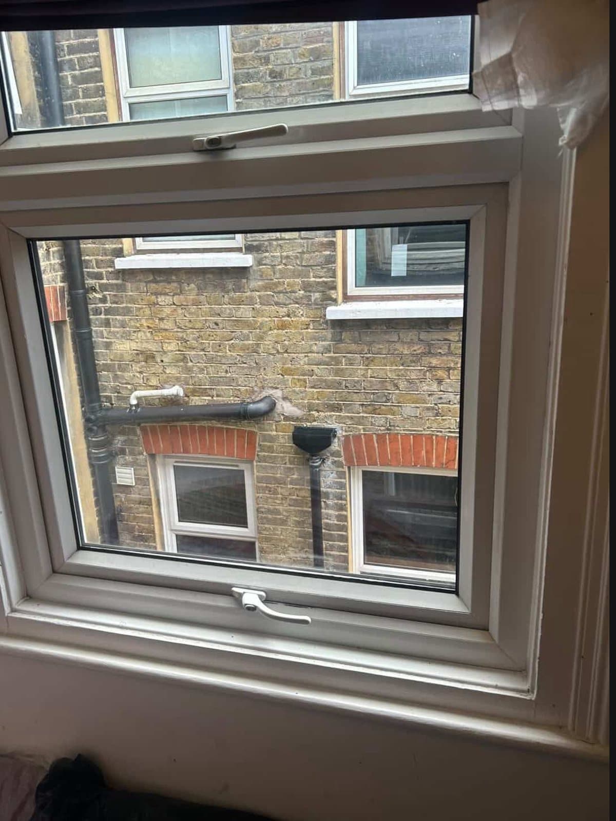 Misted unit swapped, frame kept — after, Surrey