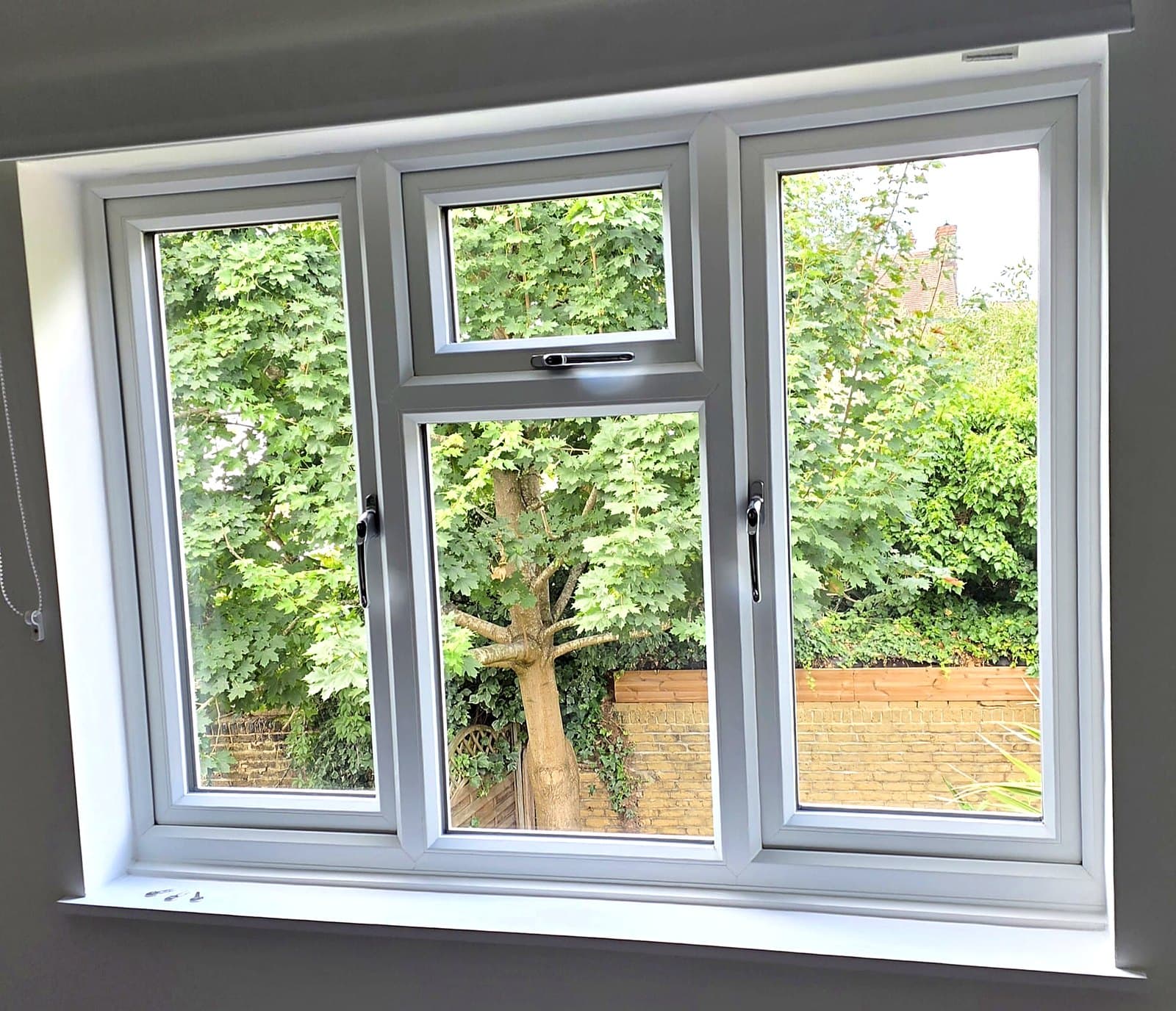 New white uPVC casement windows fitted by K&R Locksmiths and Windows, Sutton