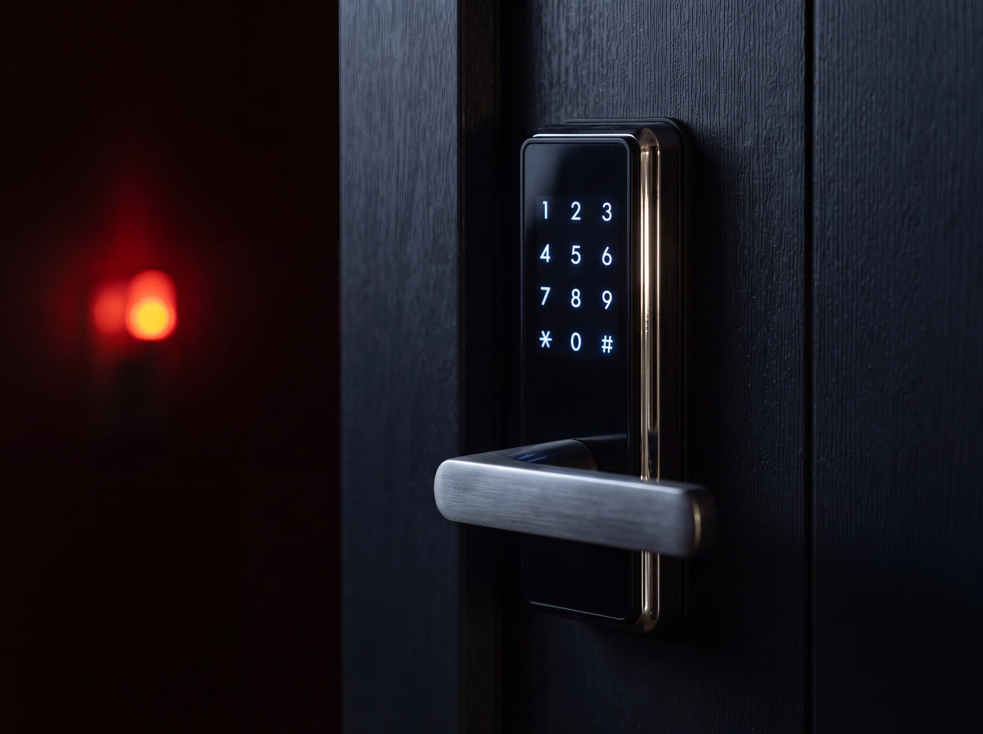 Digital smart door lock installation, Surrey
